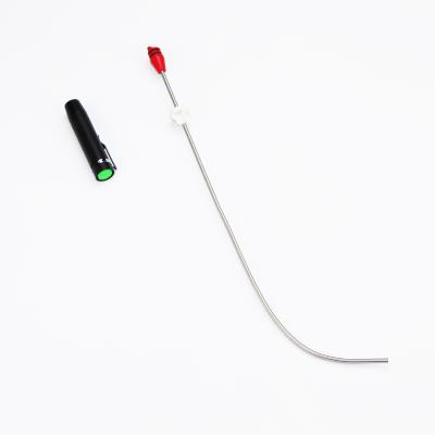 China PVC Handle Reusable Red Light Sytlet Video Stylus for Endotracheal Tube Intubation for sale