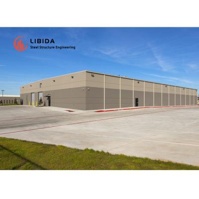 China Low cost LIBIDA steel structure metal workshop steel structure shed design cheap galvanized metal building on sale for sale