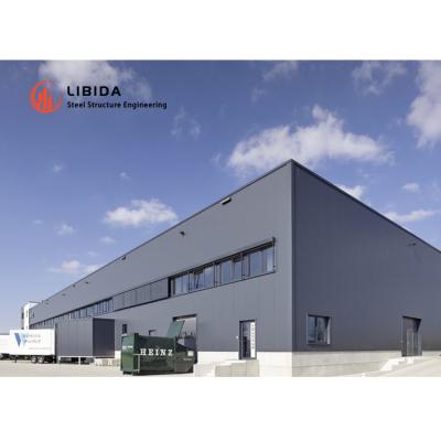 China LIBIDA Low Cost Cost Effective Industrial Steel Structure Warehouse Prefab Factory Factory Building for sale