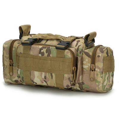 China Waterproof Tactical Outdoor Travel Pouch Camouflage Molle Waist Bag Camping Tool Pack for sale