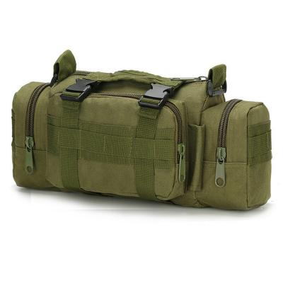 China Hot Wholesale 800D Sports Waterproof Camouflage Camera Bag Riding Waist Climbing Camping Tactical Bag for sale