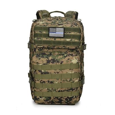 China 3P Tactical Camping Rucksack Waterproof Adventure Camouflage Best Selling Outdoor Rucksack for sale