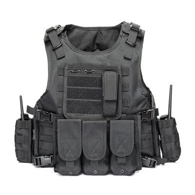 China Protective Outdoor Factory Custom Oxford Vest With Molle Workout Outdoor Waterproof Training Equipment Tactical Vest for sale