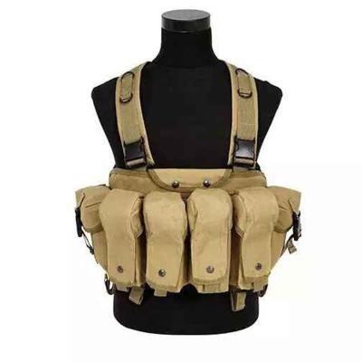 China Custom Outdoor Tactical Chest Pocket Molle Training Camouflage Light Vest Waterproof Tactical Vest for sale