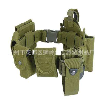 China Outdoor sports belt outdoor tactical combat training belt waist seal multifunctional equipment security belt 10 pieces for sale