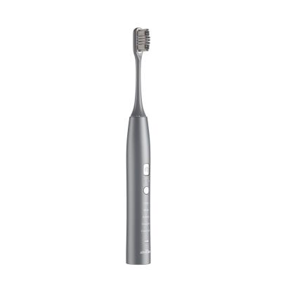 China Battery Operated Portable Whitening Ultrasonic Electric Sonic Toothbrush Adult for sale