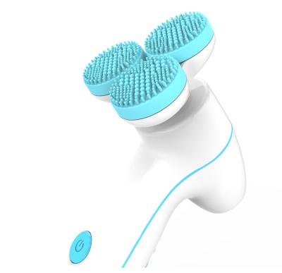 China Electric Cleansing Brush Face Wash Beauty Deep Cleansing Electric Private Label for sale