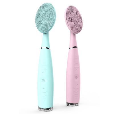 China Silicone Scrubber Face Exfoliator Wash DEEP CLEANING Facial Cleansing Machine Tool for sale