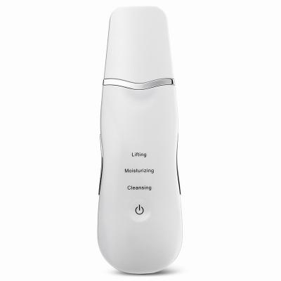 China Facial Care Ultrasound Skin Scrubber Spatula DEEP CLEANSING Machine for sale