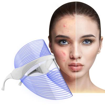 China Skin Rejuvenation 7 Color Led Face Therapy Facial Mask for sale