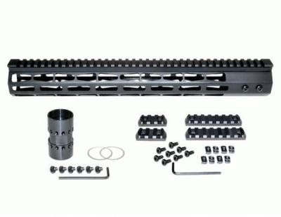 China Super Lightweight Super Light Presma M-LOK Handguard Free Float with Full Top Rail for AR-15 .223/5.56, 15