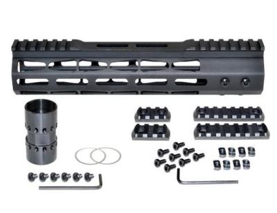 China Super Lightweight Super Light Presma M-LOK Handguard Free Float with Partial Top Rail for DPMS LR .308 Low Profile, 10