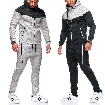 China QUICK DRY Men's Winter Sporty Jogging Sweat Suits Full Zipper Warm Jogging Sweat Suits for sale