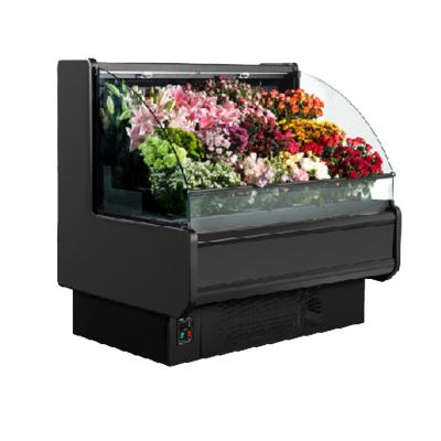 China Single-temperature Kimay fashion design open style refrigerator fresh flower display commercial freezer for sale