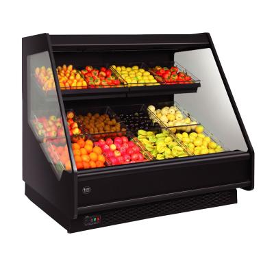 China Single-temperature Kimay supermarket display freezer fruit and vegetable refrigerator commercial refrigeration equipment for sale