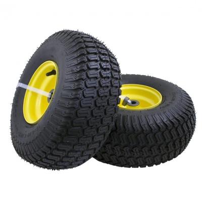 China Front Tire Replacement Wheels 15x6.00-6 Plastic Mount Lawn Mowers for sale