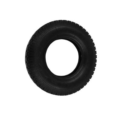 China Hotels 4.00-8 Hook Rubber Pattern Pneumatic Tires For Lawn Mower for sale