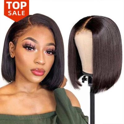 China Body Wave HD Lace Front Wholesale Raw Peruvian Pixie Cut Hair Lace Front Short Bob Wigs Full Lace Front Wig Deep Curly Wave Full Lace Wigs for sale