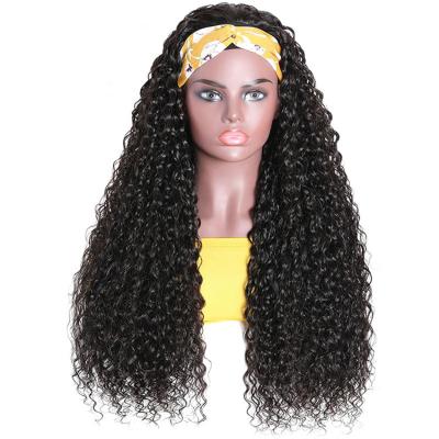 China Body Wave Headband Hair Free Wigs,100% Wigs,Brazilian Straight Curly Hair Band Headband Wig Hair Wigs For Black Women for sale