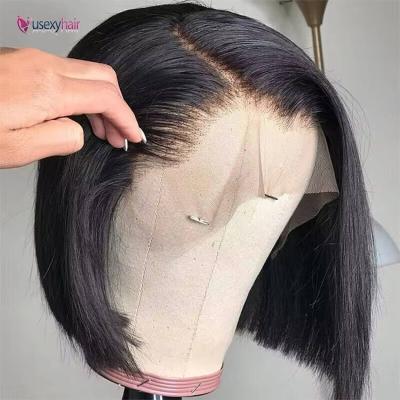 China 100% Human Hair,Body Wave Wholesale Bob Hd Lace Wig Virgin Women Lace Wig Natural Hair,Best Indian Frontal Wig Hd Lace Frontal Original Hair for sale