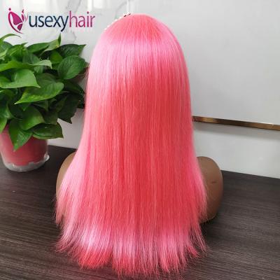 China Straight Blonde Red Orangutan Cosplay Lolita Natural Lace Frontal Hair Color Women Bob Lace Front Wgis For Body Wave Pink Shorts for sale