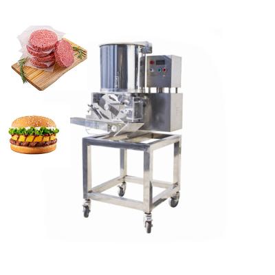 China Low Energy High Speed ​​Factory Supplier Direct Hamburger Patty Press Bed 6 Inch Hamburger Machine for sale