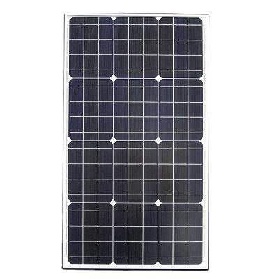 China Glass Solar Panel Silicon PV Modules Charger 40W Monocrystalline Solar Panels For Solar System Home Power 650*350*17mm for sale