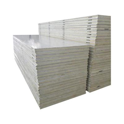 China Wholesale Waterproof Fireproof Professional Low Price Heat Insulation Factory Price PU Storage Board Sandwich Panels For Cold Room for sale