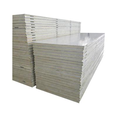 China Heat Insulation Waterproof Color Steel Polyurethane Fireproof Panels For Fruit Ripening Room PU Foam Sandwich Wall Panel for sale