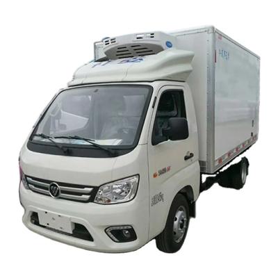 China Closed refrigerated transport freezer food truck can transport dairy products transportation can ensure the freshness of food for sale