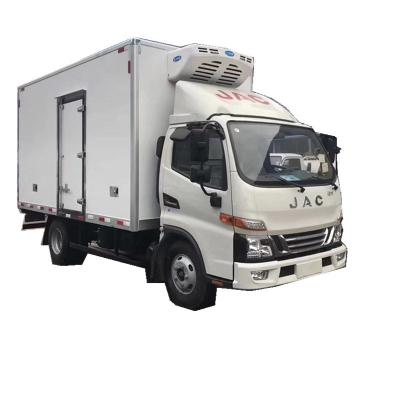 China Energy-saving and environment-friendly refrigerated transport freezer food vehicles using EPS plates can be used to transport dairy products for sale