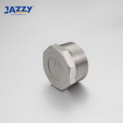 China For Water Good Quality 316 Stainless Steel Screw Head Hexagon Plug Socket Hose Fitting for sale