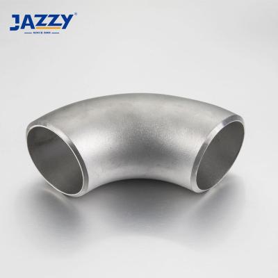 China For Water 90 Degree 90 Degree Elbow ASME B16.9 Stainless Steel Butt Weld Fitting for sale