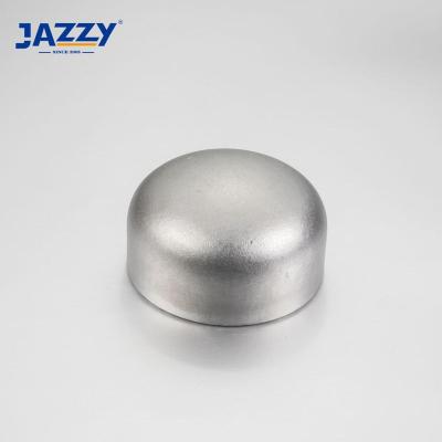 China For Water Stainless Steel SS ASME B16.9 MSS SP-43 AISI 304/304L/316/316L Seamless Buttweld Butt Weld Cap for sale