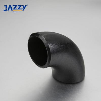 China ASTM A234 WPB ASME Motley B16.9 Forged Carbon Steel 90 Degree Elbow Butt Weld Fitting for sale