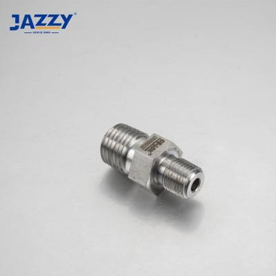 China For Stainless Steel Water DE-LOK Swagelok Mount Type NPT/BSPT Reducing Hexagon Nipple Instrumentation Tube Fittings for sale