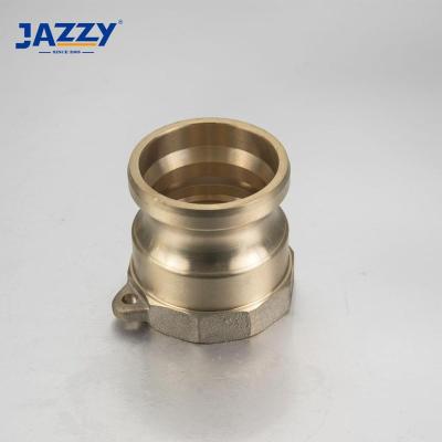 China For Fire Fighting Equipment Conpetition Price Brass Type One Groove Connector Adapter Hose Camlock Coupling for sale