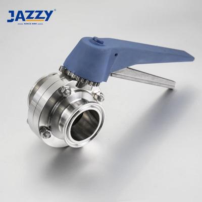 China For Food Factory Price SMS 3A Stainless Steel ASTM A270 SS304/SS316/SS316L PRINTED Sanitary Valve for sale