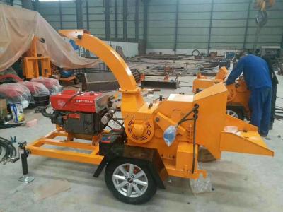 China Wood Crushing In Small Chips Diesel Engine Powered Sawdust Wood Chipper Chipper Homemade Wood Chipper for sale