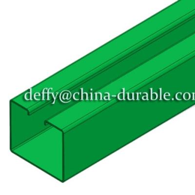 China Construction Galvanized Steel U Suspended Drywall Ceiling Channel for sale