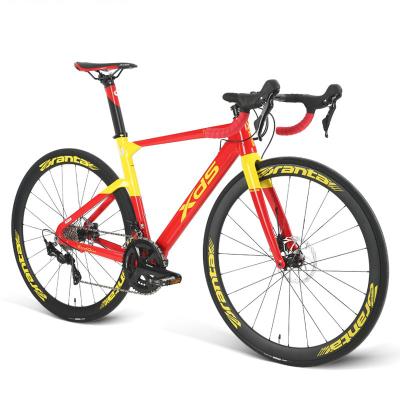 China Aluminum Alloy Eurobike 22 Speed ​​Shift System Road Bike For Men Racing Bike 700C Wheel Adult Road Bicycle for sale