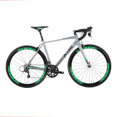 China Racing Bike Aluminum Alloy Road Bike, 700C Aluminum Alloy Racing Bicycle With Shimano 16 Speed ​​Derailleur System And Dual V Brake for sale