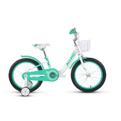 China X6 Aluminum Alloy Lightweight Frame Girl's Bike For 3-9 Years 14 16 18 Inch Kids Bike With Kickstand Basket Training Wheels Or Girls Kid's Bicycle for sale