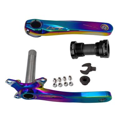 China Road Bikes Factory Hot Sales Bike BCD 104 Crank Arm Set Mountain Cranksets 170mm With Bottom Bracket Kit for sale