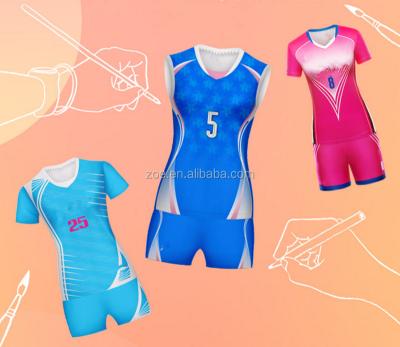 China Professional Custom Your Own Volleyball Jersey Uniforms 2018 Sleeveless Size Acceptable for sale