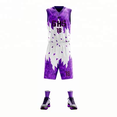 China Best Quality Antibacterial Color Combination Custom Basketball Tank Tops Old for sale