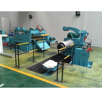 China Metal coil high speed straightening and cutting to length machine for sale