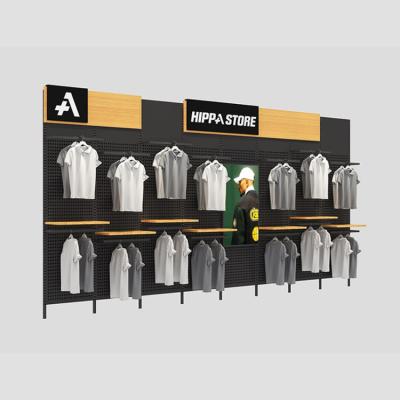 China Display Stand Retail Store / Modern T-shirt Clothing Display Rack / T-shirt Display Rack for sale