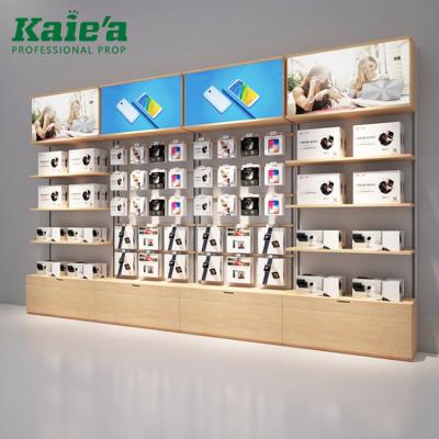 China Deploying Merchandise Wall Mount Phone ACC Display Rack Store Display Rack for sale