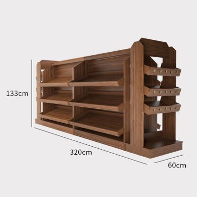 China Modern Modern Wine Rack Display Wooden Wine Rack Display For Store for sale